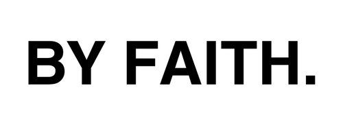 by faith.